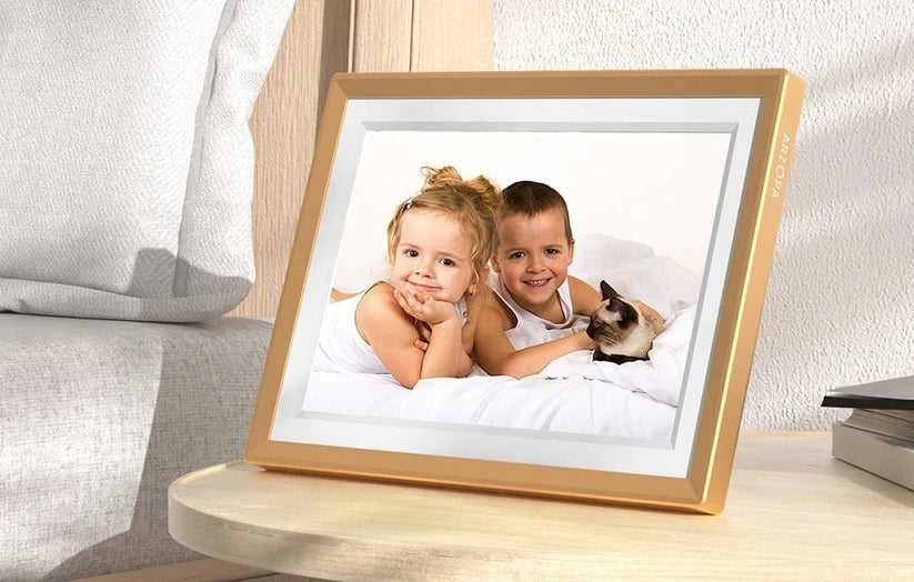 Nuotraukų rėmelis 10.1" skaitmeninis rėmelis su jutikliniu ekranu ir WiFi 32GB