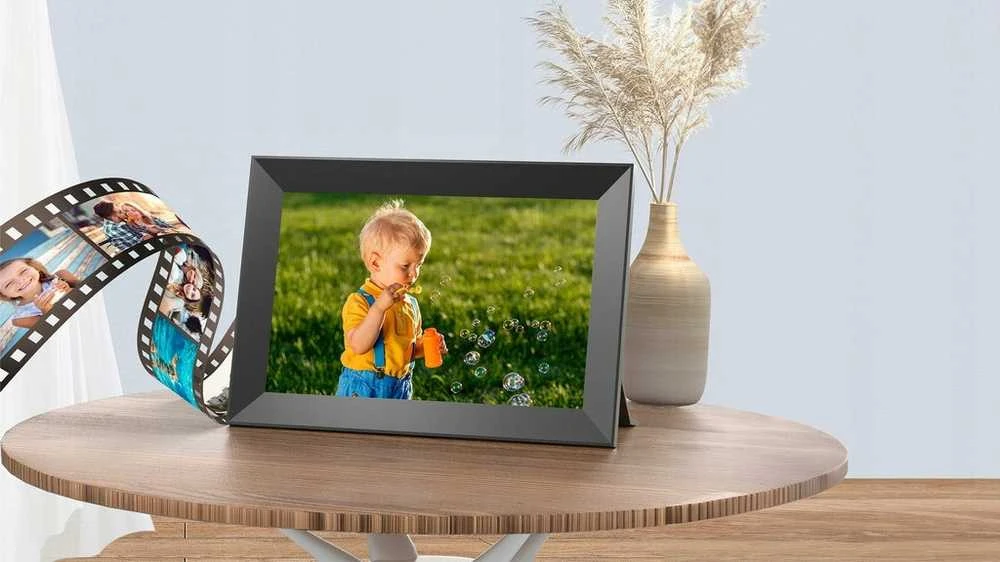 Nuotraukų rėmelis 10.1" WiFi skaitmeninis rėmelis su programėle