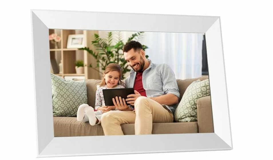Nuotraukų rėmelis 10.1" WiFi skaitmeninis rėmelis su programėle
