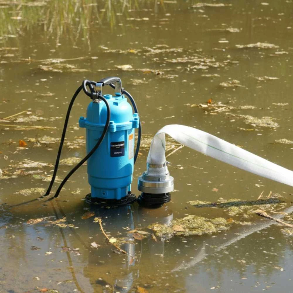 Panardinamas siurblys nešvariam vandeniui 1000W su 30 m žarna