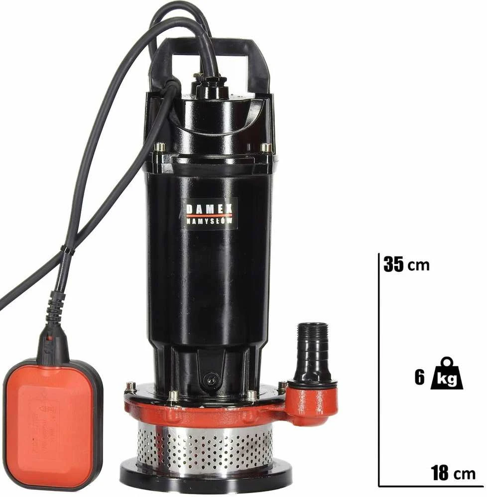 Panardinamas siurblys su filtru 370W švariam ir nešvariam vandeniui