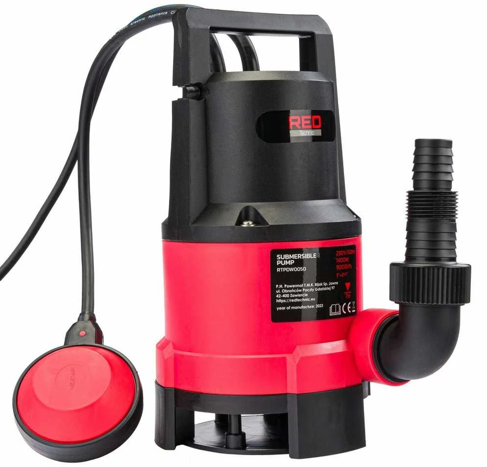 Panardinamas siurblys su plūde 1400W