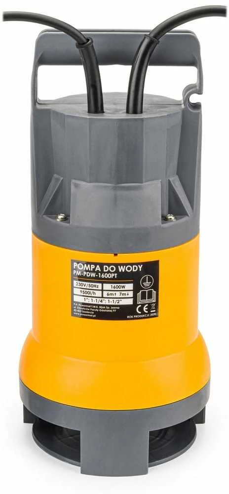 Panardinamas siurblys su plūde 1600W