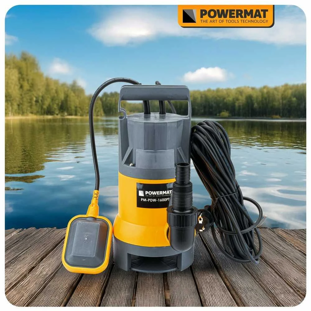 Panardinamas siurblys su plūde 1600W