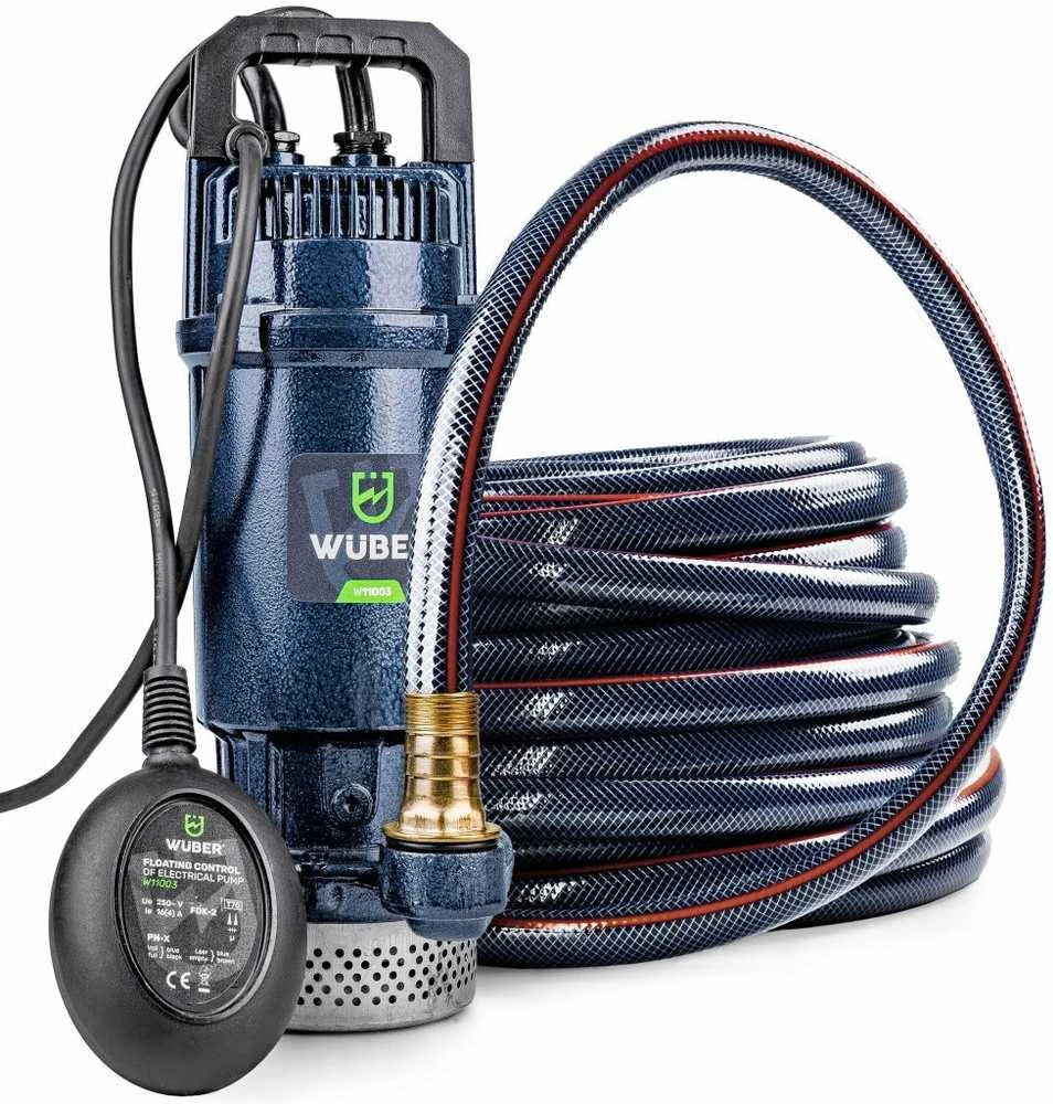 Panardinamas siurblys su plūde ir filtru universalus