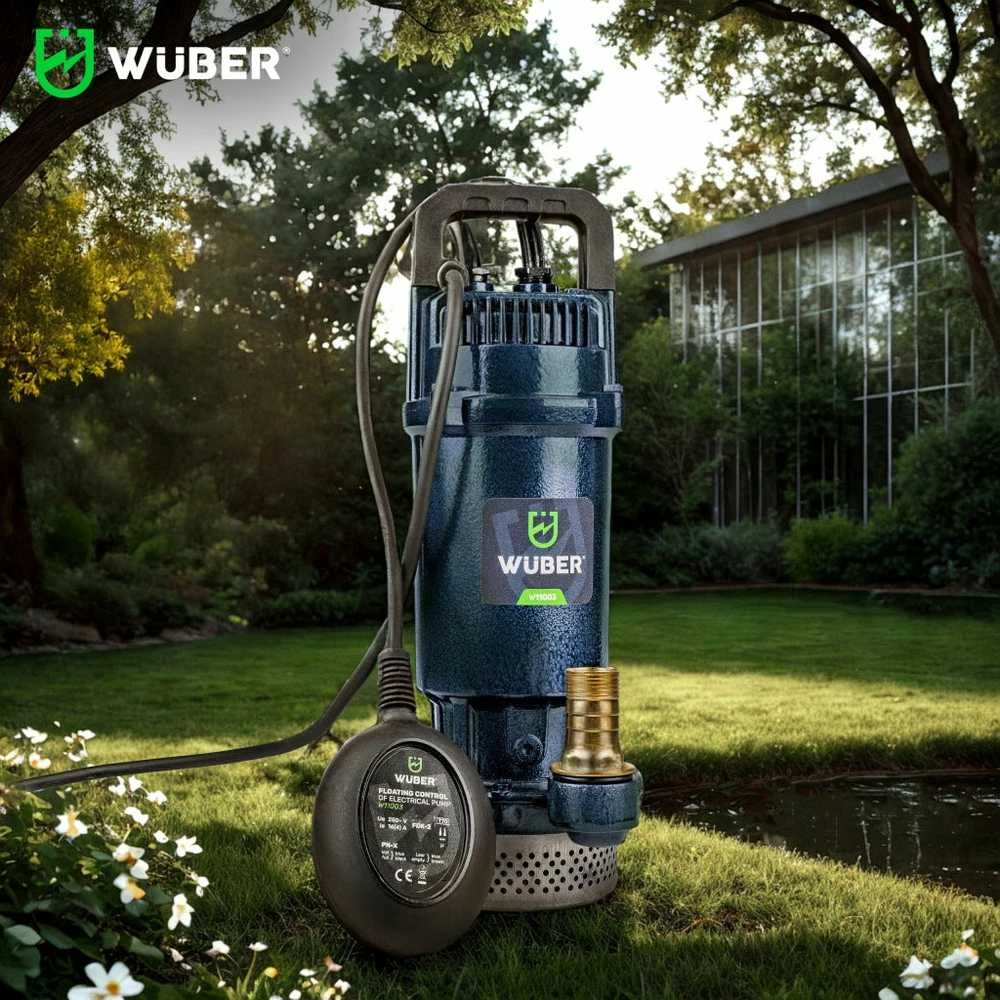 Panardinamas siurblys su plūde ir filtru universalus