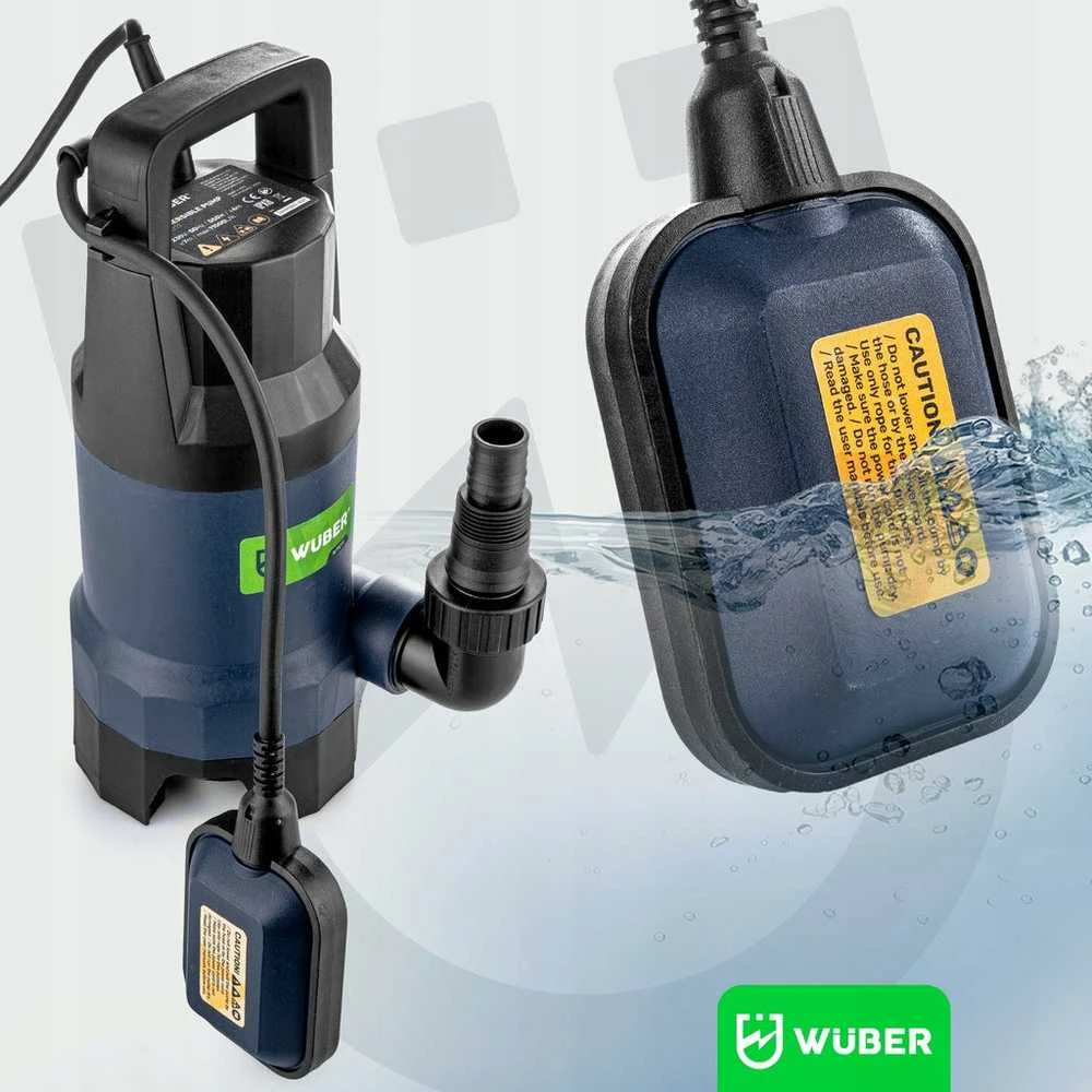 Panardinamas siurblys su plūde švariam ir lietaus vandeniui 550W