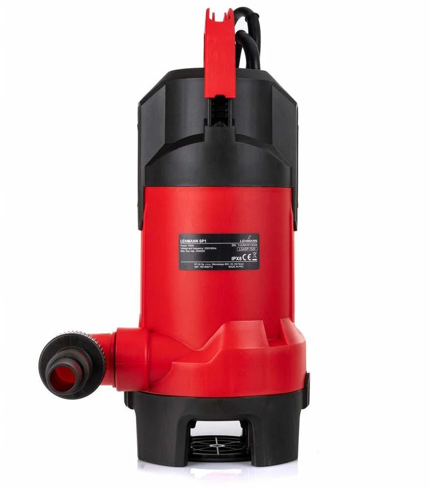 Panardinamas siurblys švariam ir nešvariam vandeniui 750W