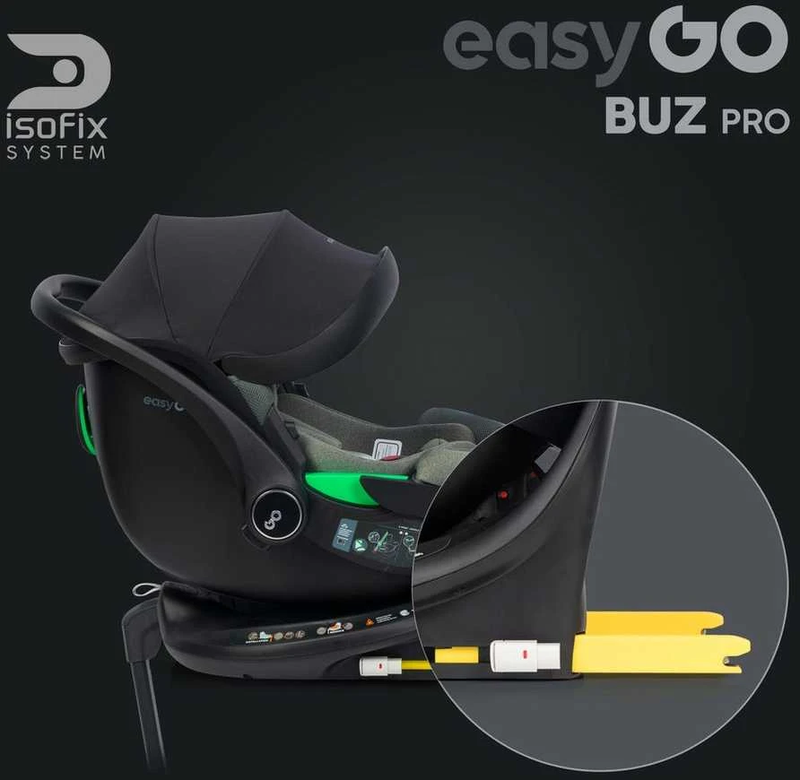 Pasukama ISOFIX i-Size kėdutė 0-13 kg 2in1