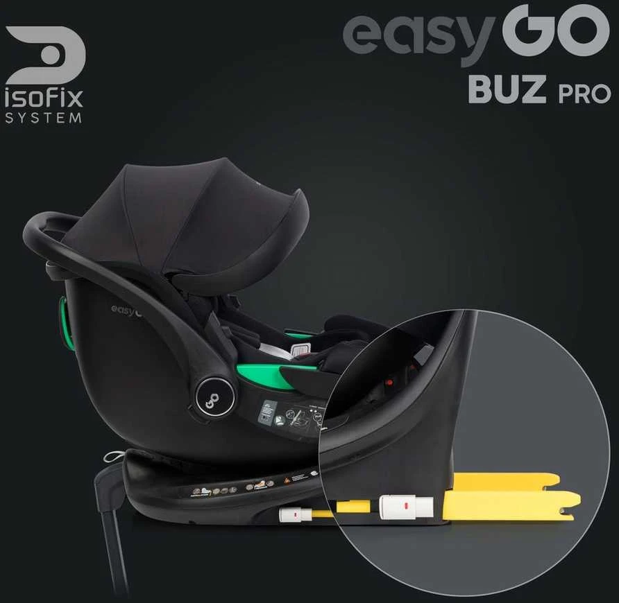 Pasukama ISOFIX i-Size kėdutė 0-13 kg su koja