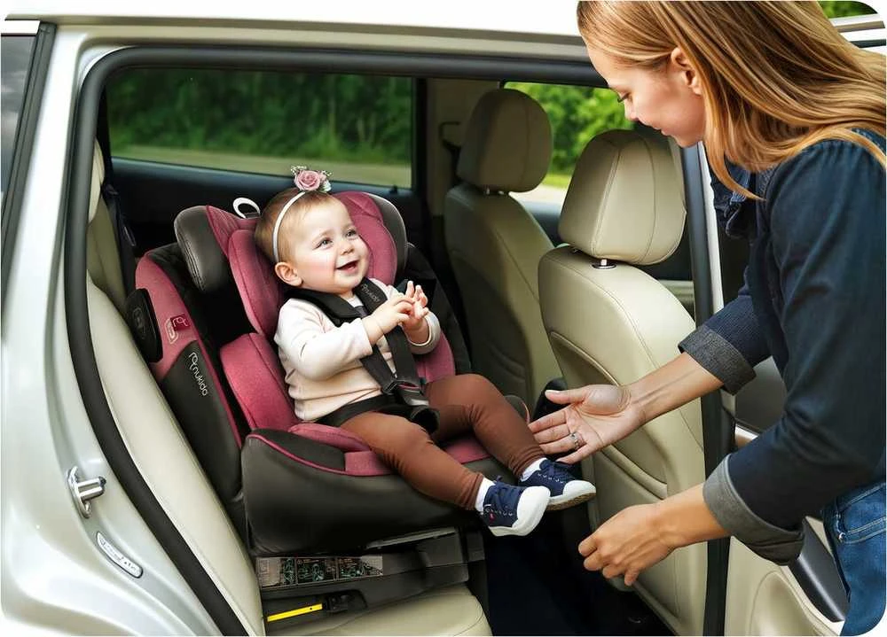 Pasukama ISOFIX NUKIDO i-Size kėdutė 0-36 kg 40-150 cm