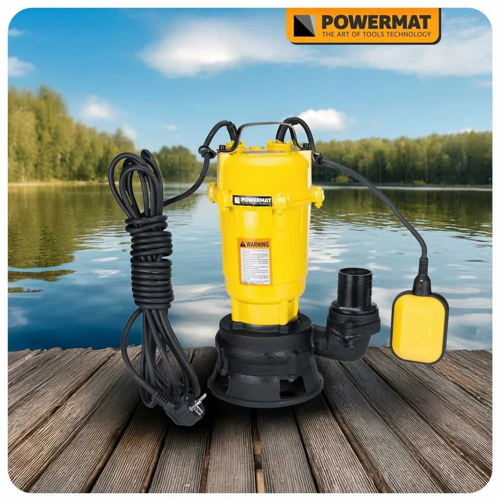 Purvo siurblys su smulkintuvu 25000 l/h