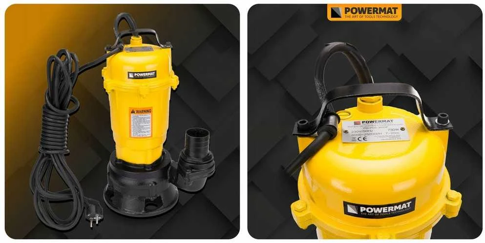 Purvo siurblys su smulkintuvu 25000 l/h