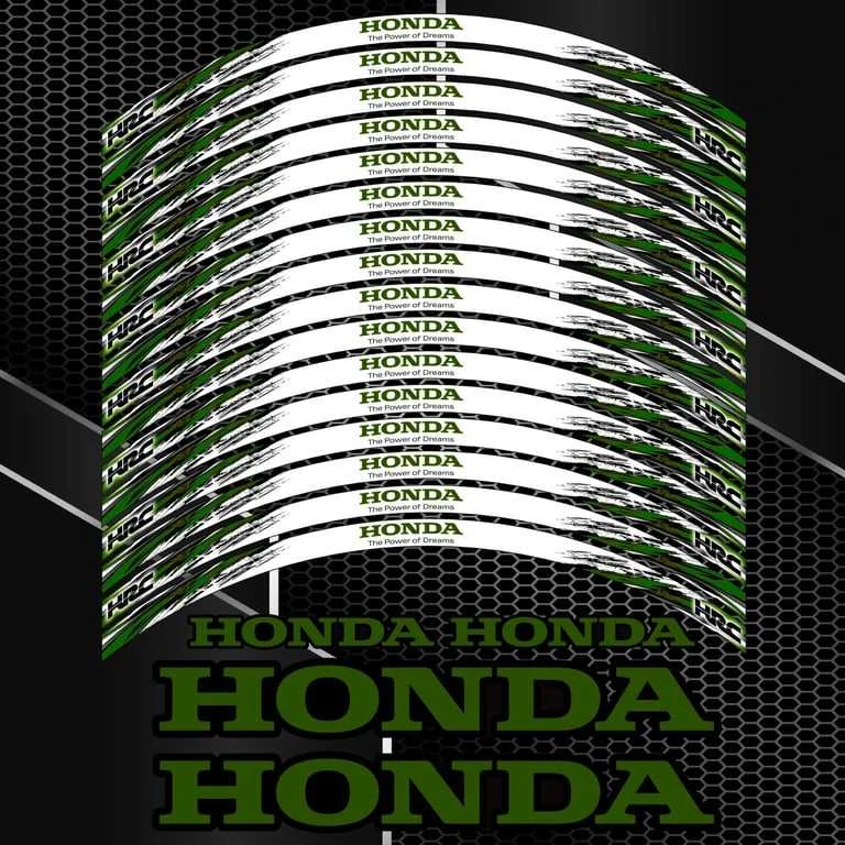 Ratlankių lipdukai HONDA sportiniams motociklams – greitas atnaujinimas