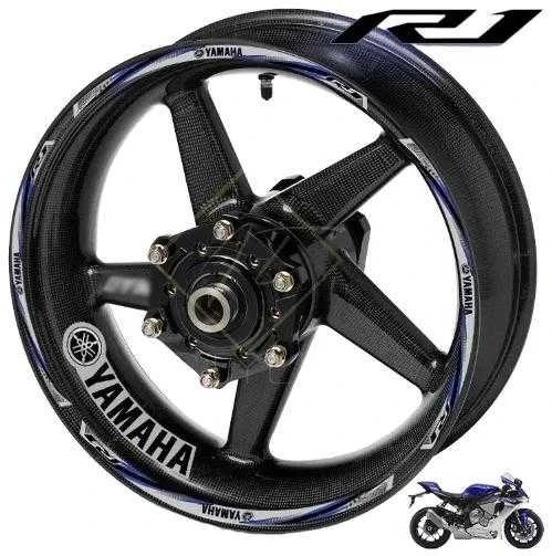Ratlankių lipdukai YAMAHA motociklams – patvarios ratų juostos