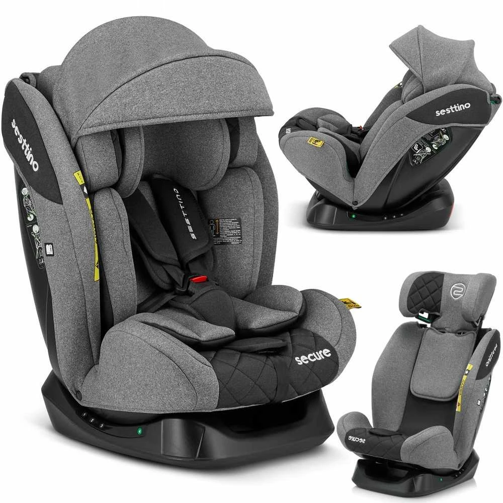 Sesttino Secure Pro kėdutė 0-36 kg 40-150 cm su miego funkcija