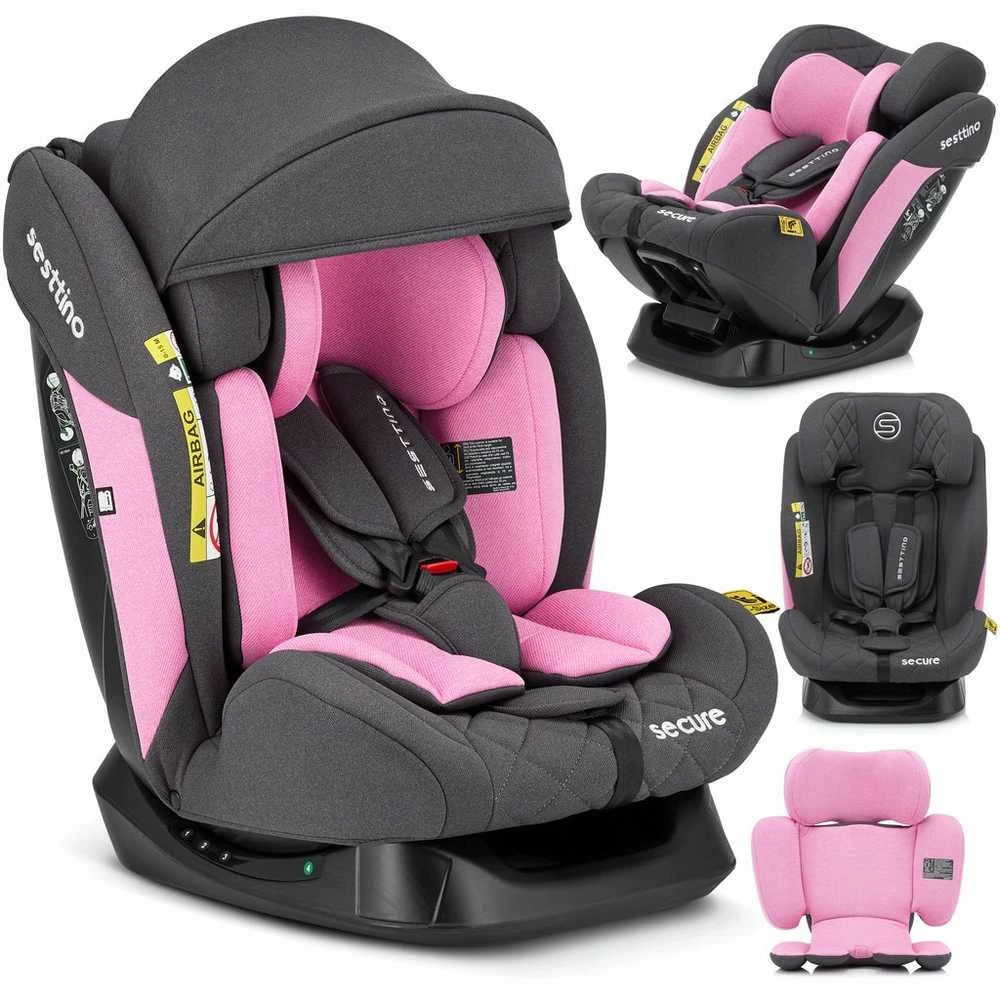 Sesttino SecurePro kėdutė 0-36 kg 40-150 cm saugi