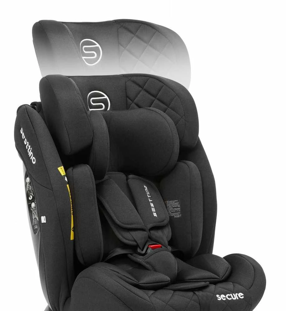 Sesttino SecurePro kėdutė 0-36 kg 40-150 cm saugi