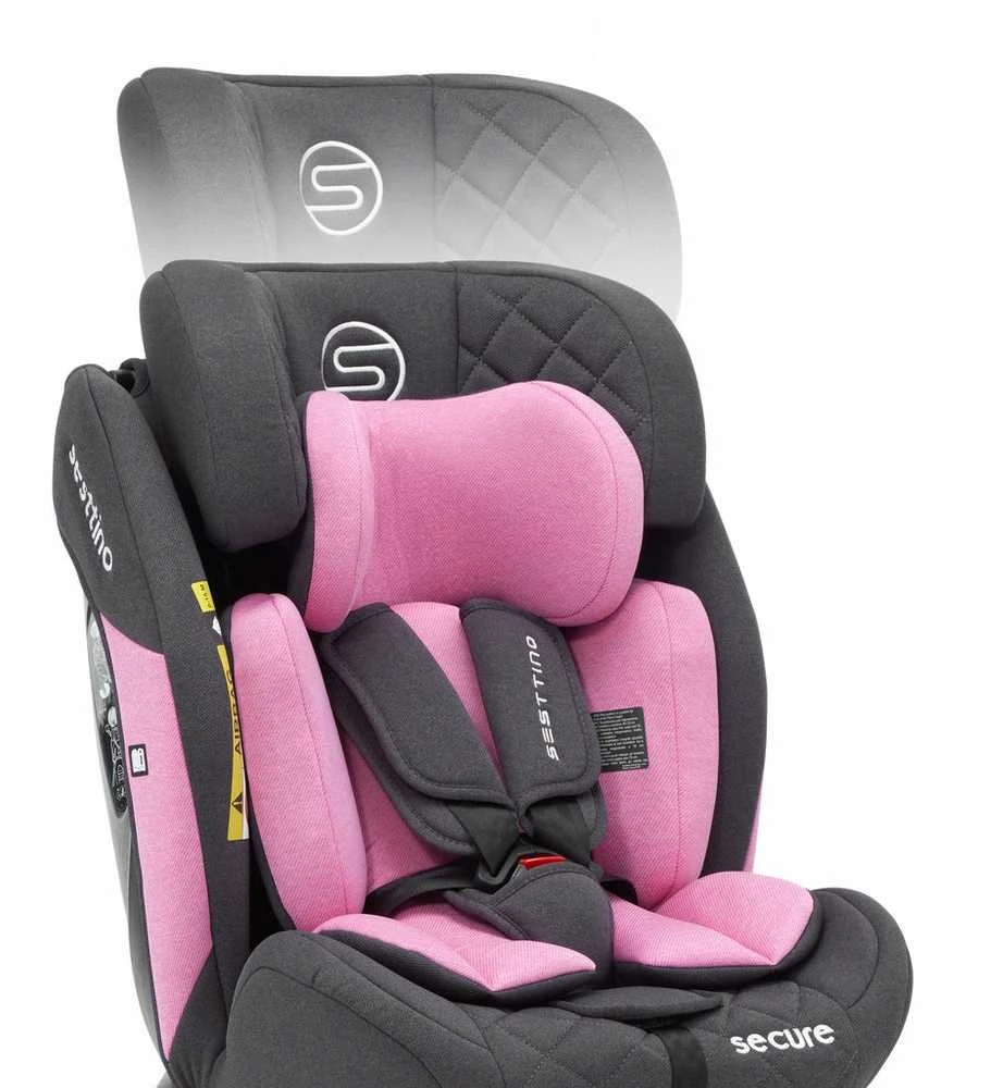 Sesttino SecurePro kėdutė 0-36 kg 40-150 cm saugi