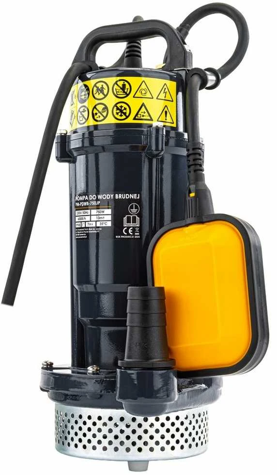 Siurblys su plūde 750W 6000 l/h