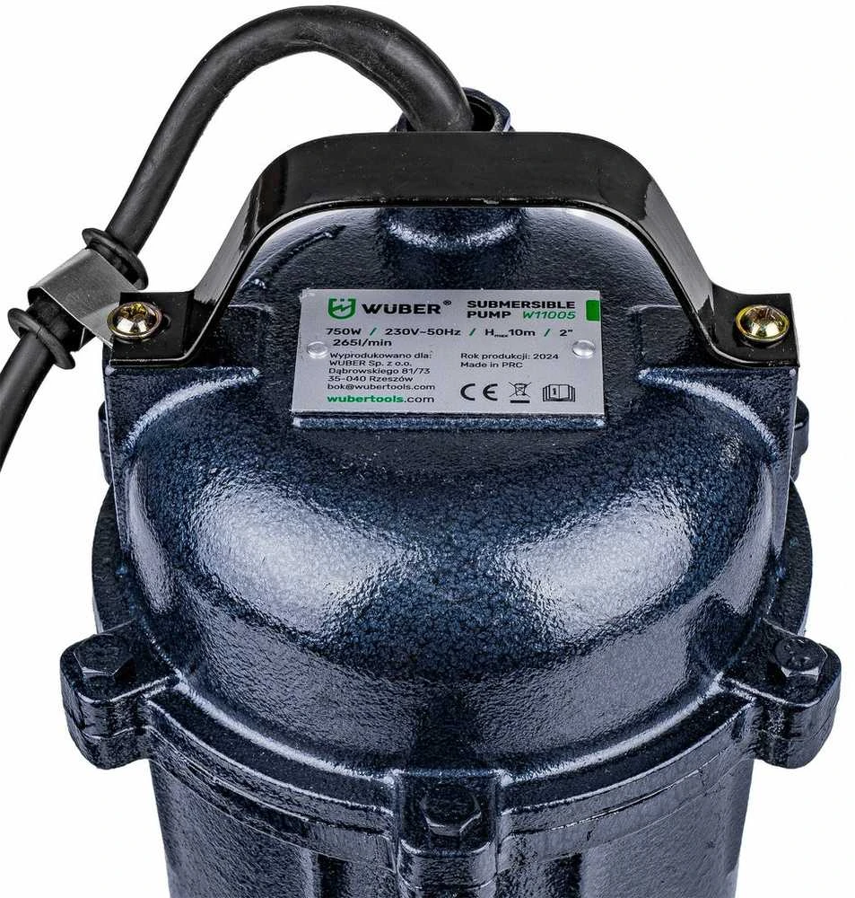 Siurblys su smulkintuvu ir 30 m žarna 750W FastFix jungtis