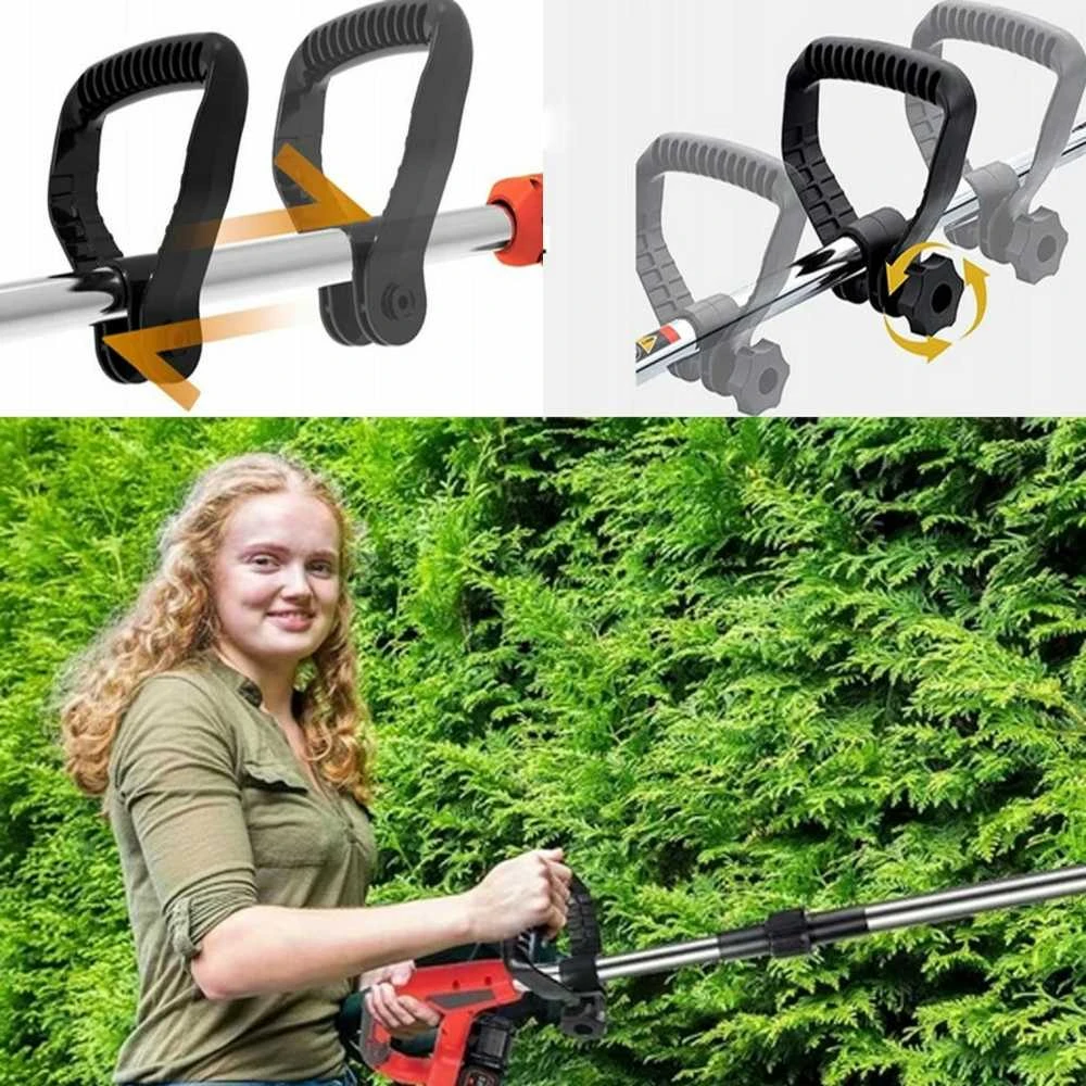 Sulankstoma elektrinė krūmapjovė
