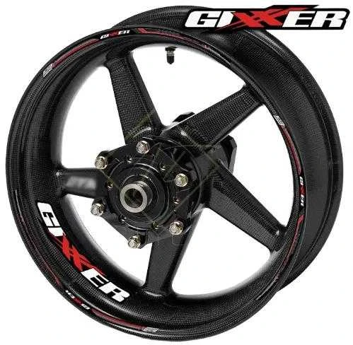 SUZUKI GSX-R GIXXER ratlankių lipdukų rinkinys