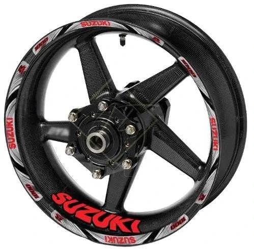 SUZUKI GSX-R1000 motociklo ratlankių lipdukų rinkinys