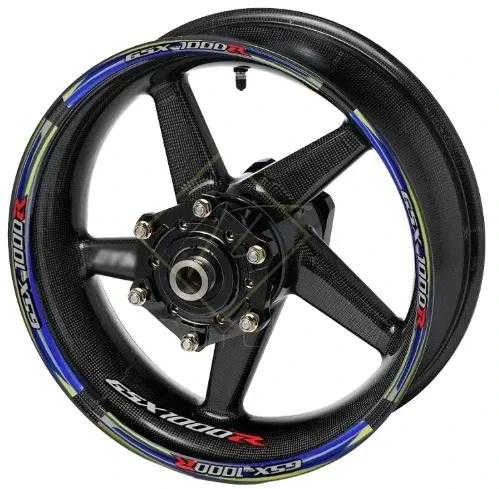 SUZUKI GSX-R1000R motociklo ratlankių lipdukų rinkinys