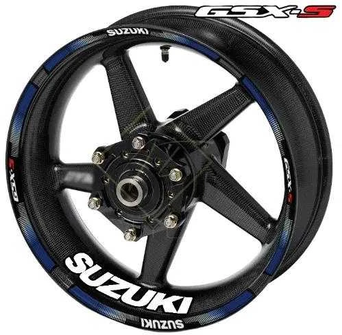 SUZUKI GSX-S motociklo ratlankių lipdukų rinkinys