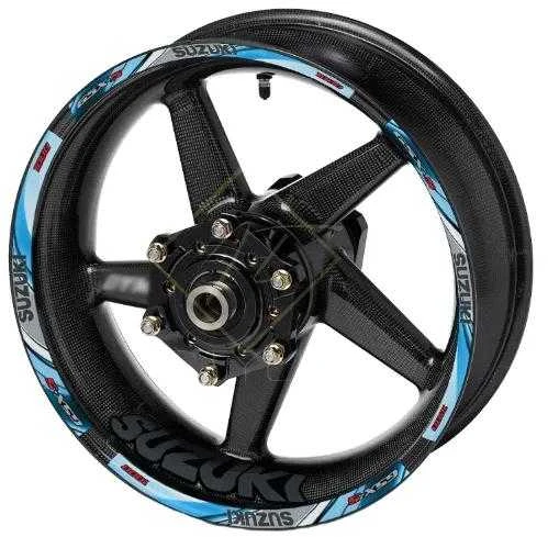SUZUKI GSX-S1000 motociklo ratlankių lipdukų rinkinys