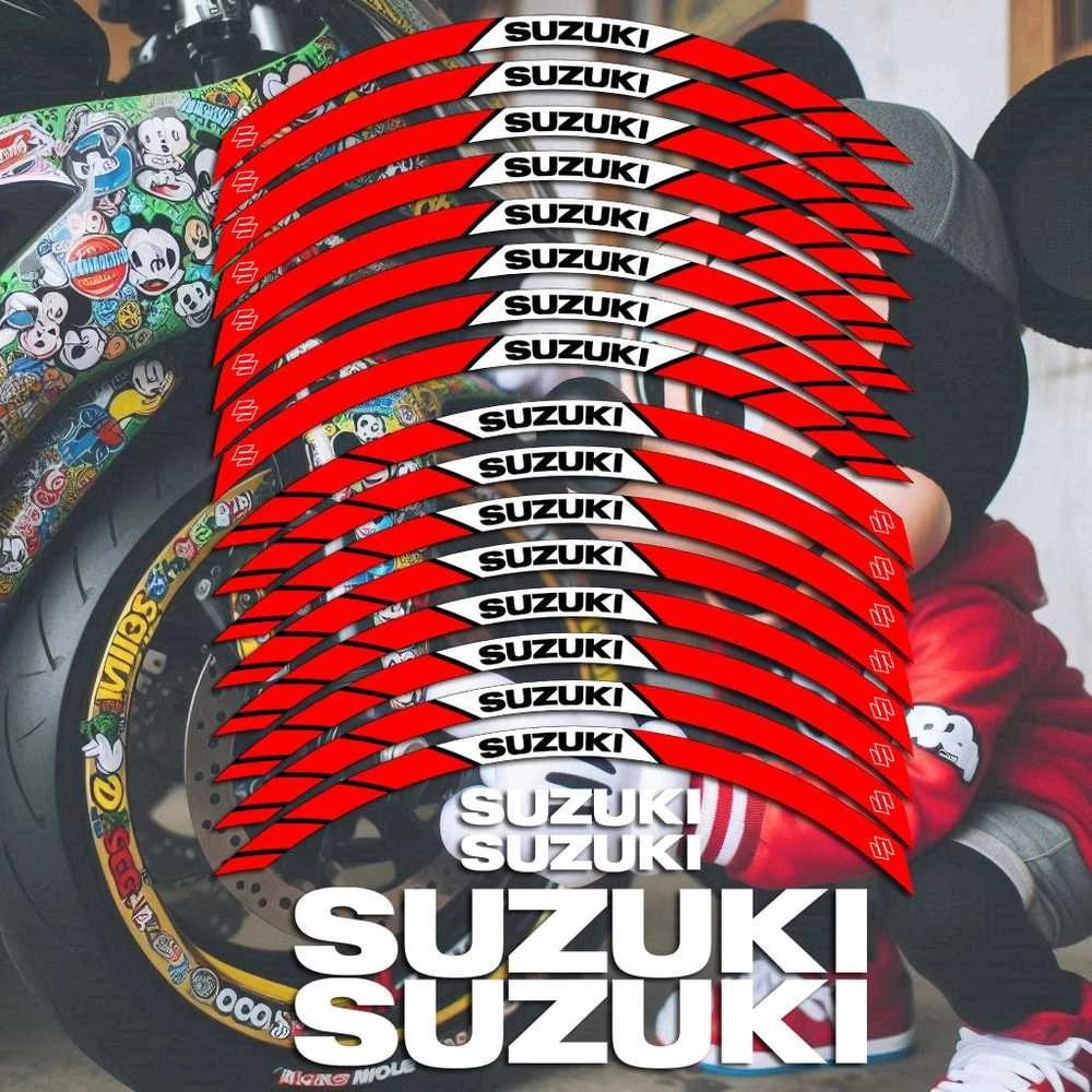 Suzuki motociklo ratlankių lipdukai