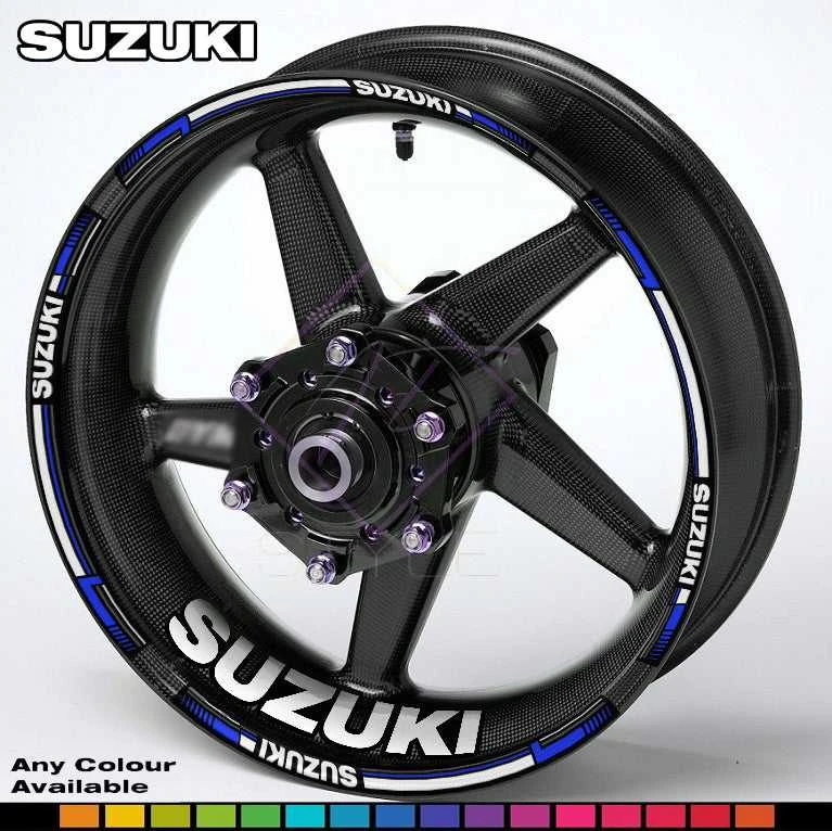 Suzuki motociklų ratlankių lipdukai