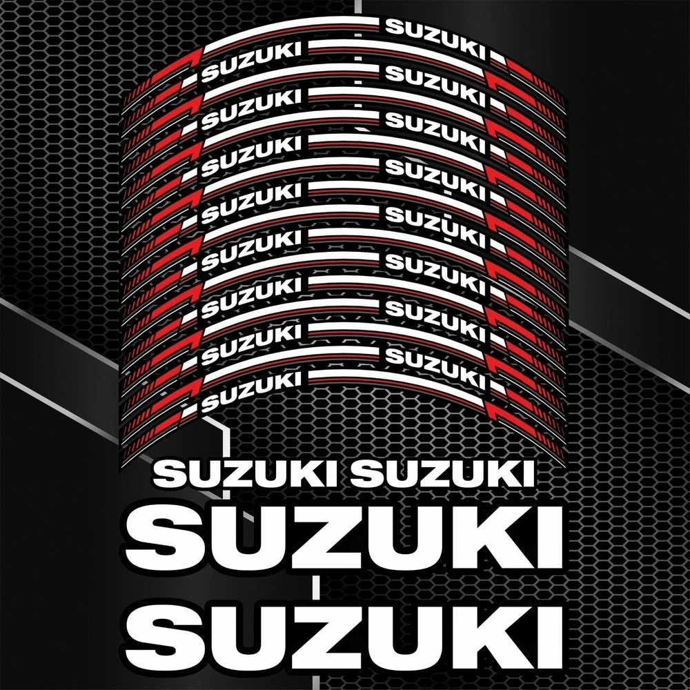 Suzuki motociklų ratlankių lipdukai