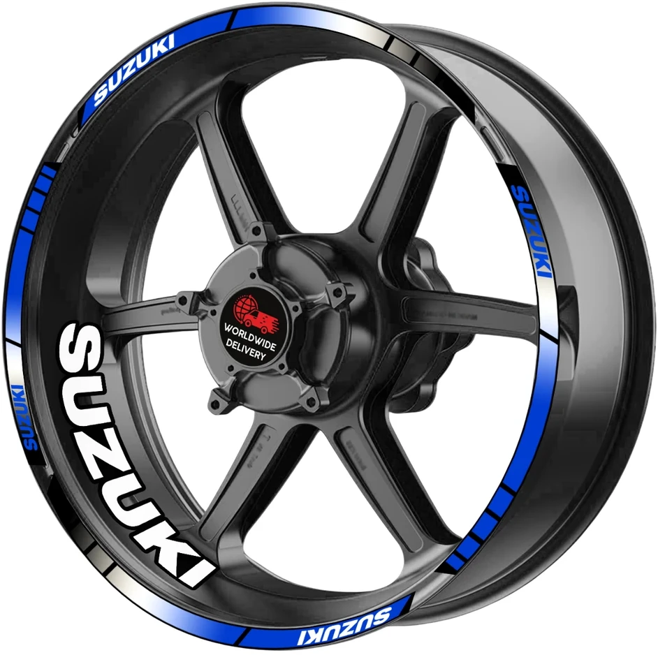 Suzuki motociklų ratlankių lipdukai