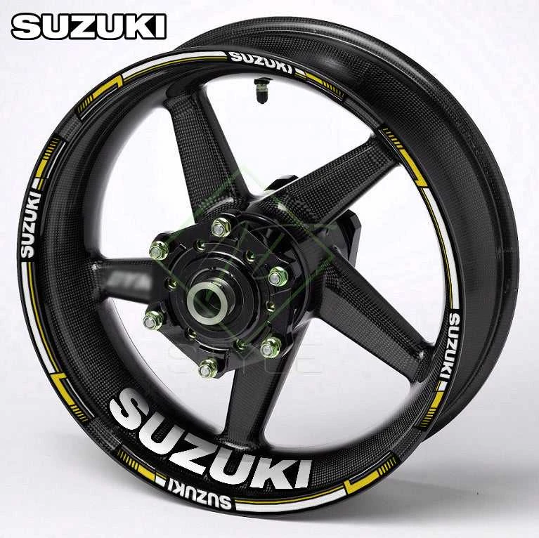 Suzuki motociklų ratlankių lipdukai
