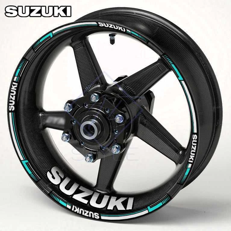 Suzuki motociklų ratlankių lipdukai
