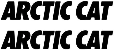 Technikos logotipo lipdukai Arctic Cat, 2 vnt.