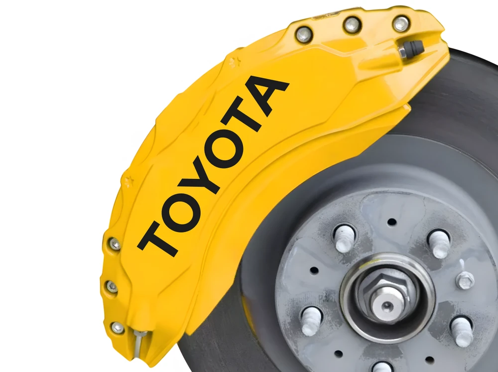 Toyota Automobilio suportų lipdukai išsiskiriantys
