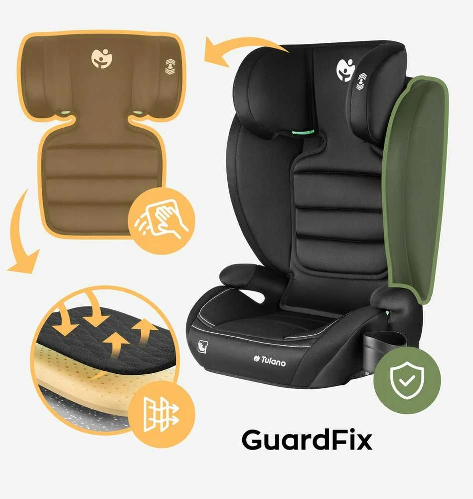 TULANO i-Size ISOFIX kėdutė 15-36 kg 100-150 cm
