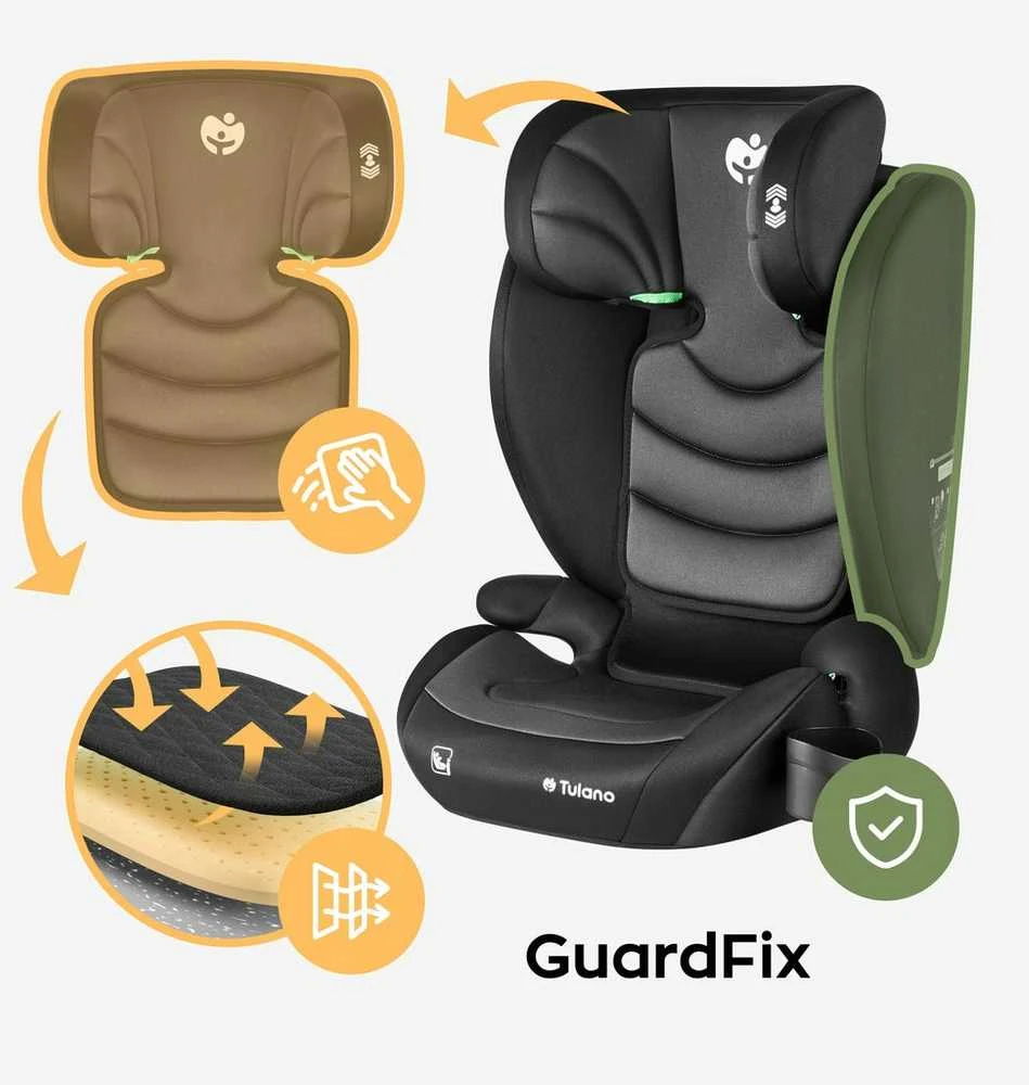TULANO i-Size kėdutė 15-36 kg 100-150 cm ISOFIX