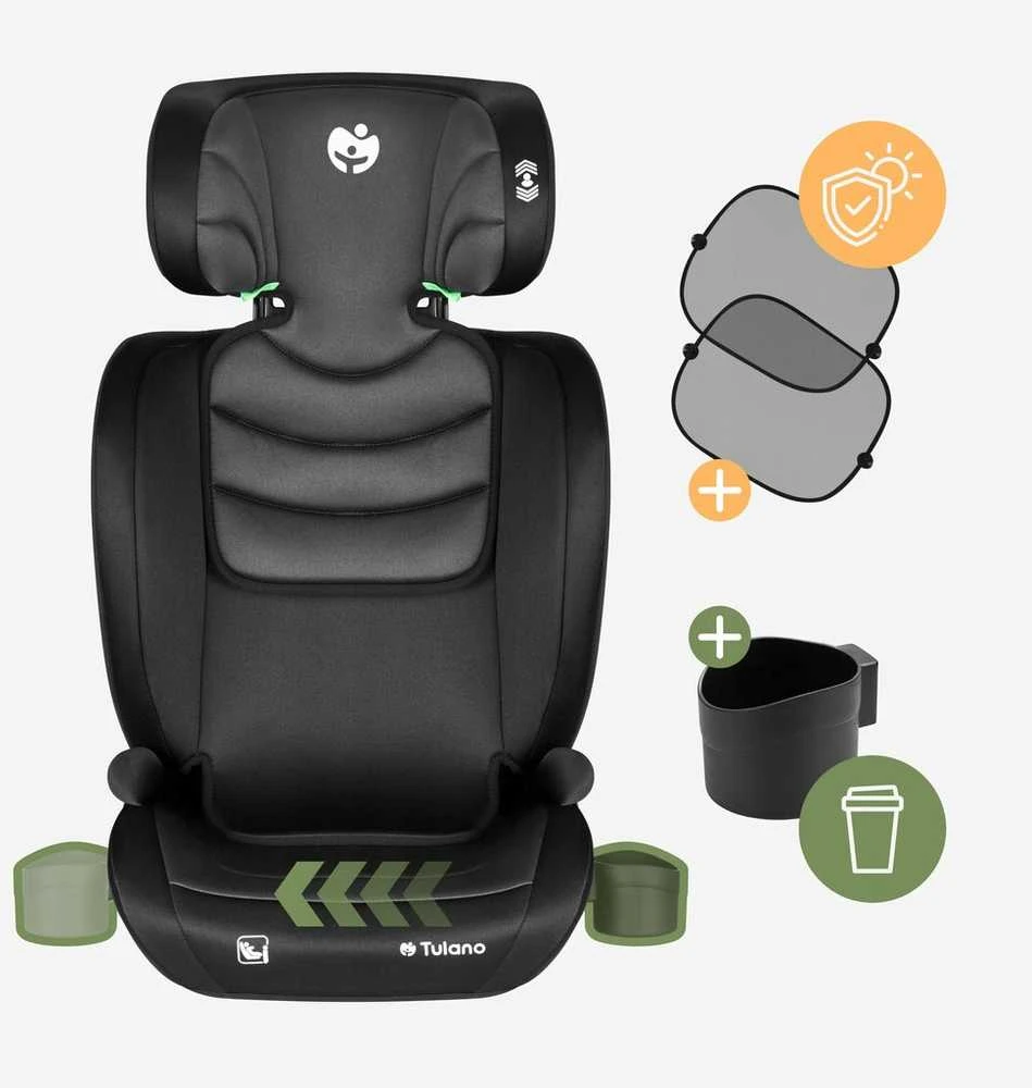 TULANO i-Size kėdutė 15-36 kg 100-150 cm ISOFIX