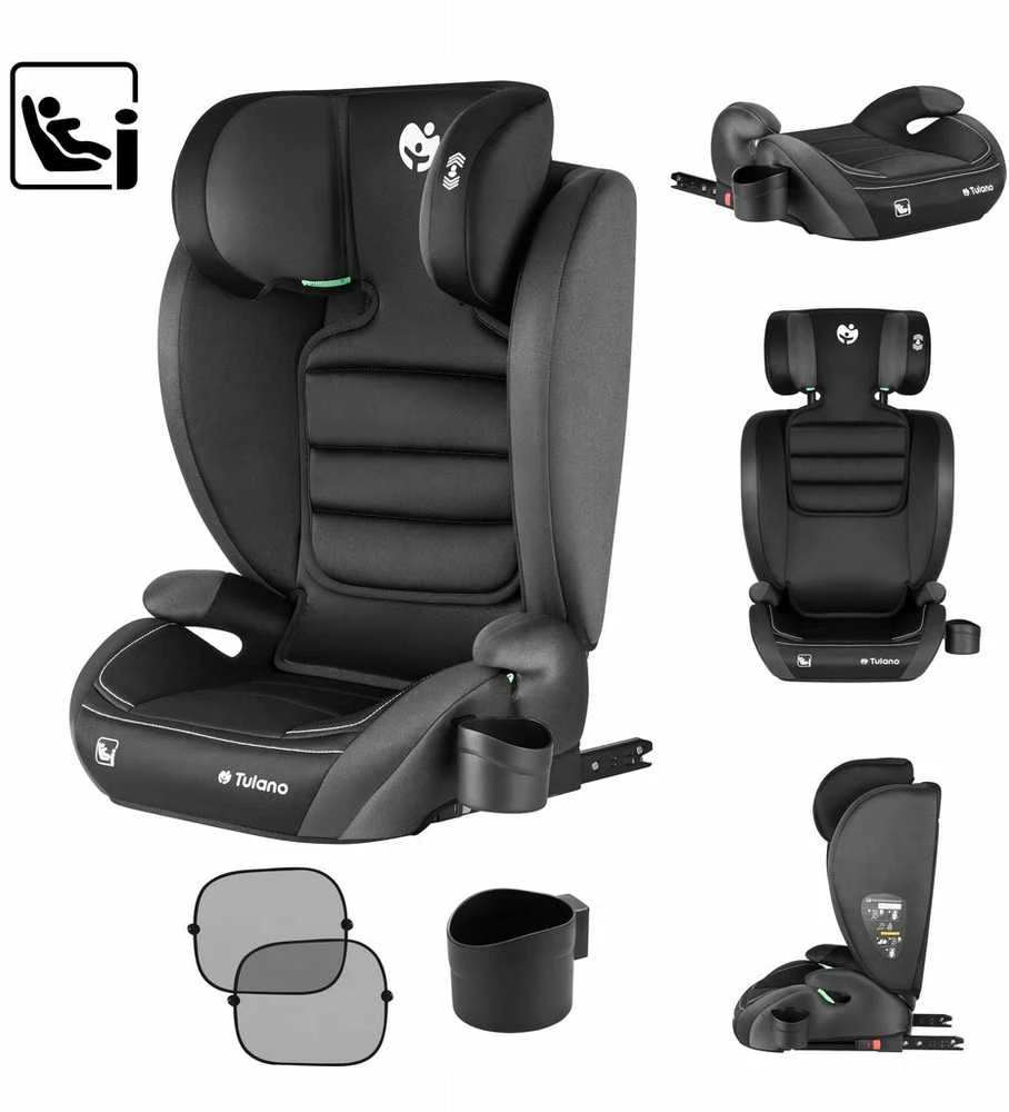 TULANO ISOFIX kėdutė 15-36 kg 100-150 cm