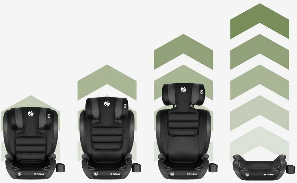 TULANO ISOFIX kėdutė 15-36 kg 100-150 cm