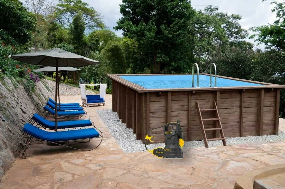 Vandens siurblys 400W 9000 l/min panardinamas