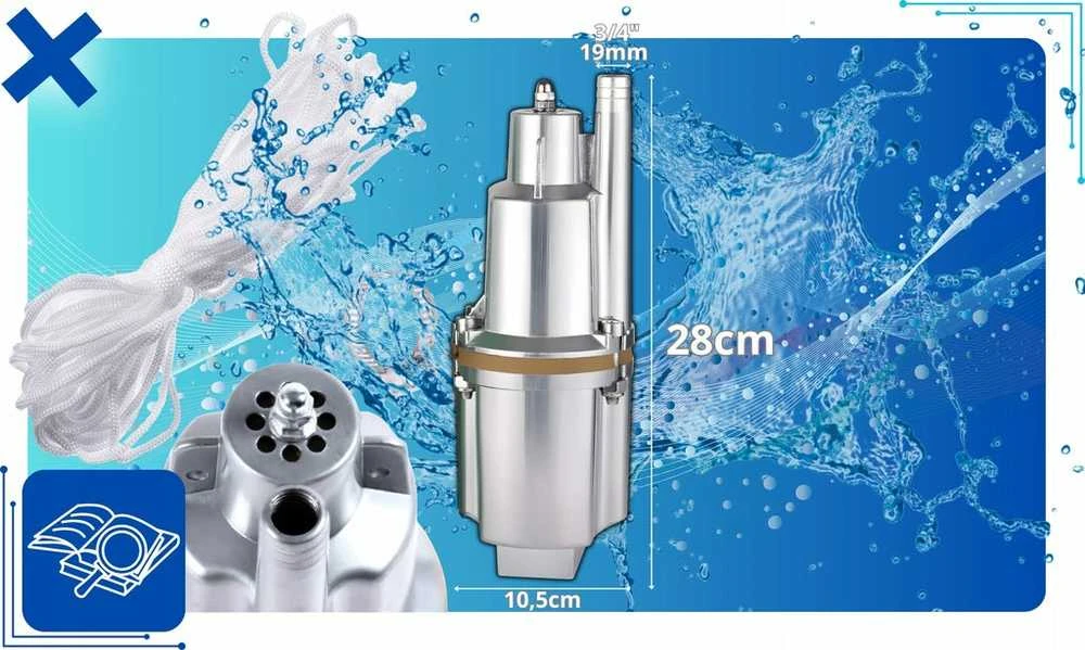 Vandens siurblys 600W 1080 l/h panardinamas