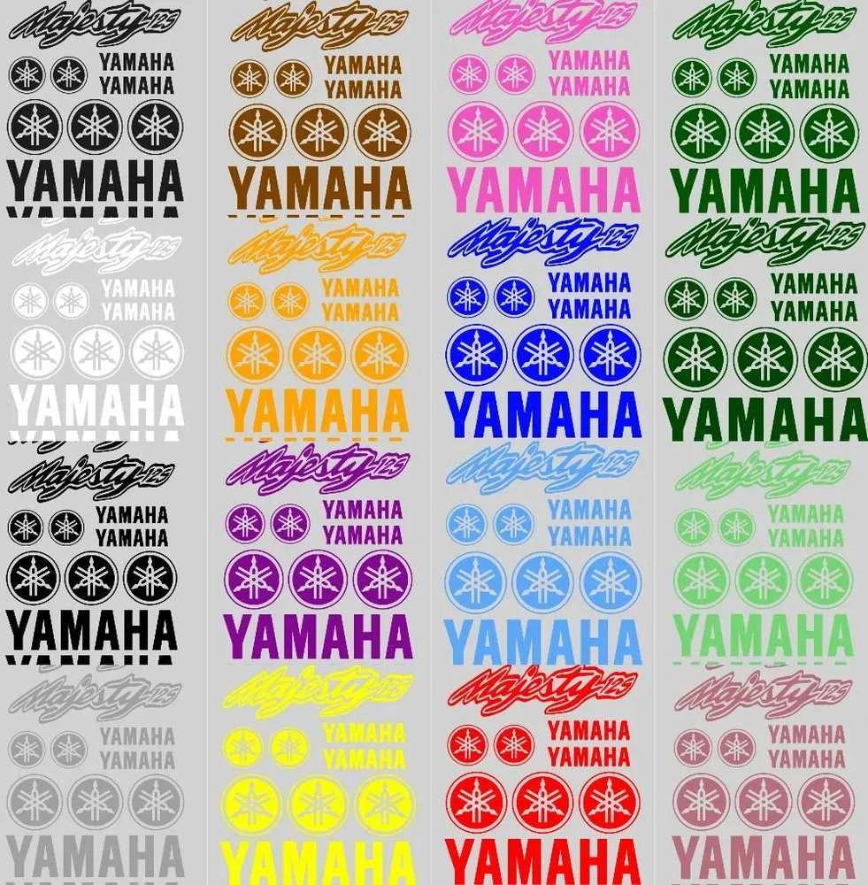 Yamaha Majesty 125 lipdukų rinkinys motociklo vinilo lipdukai