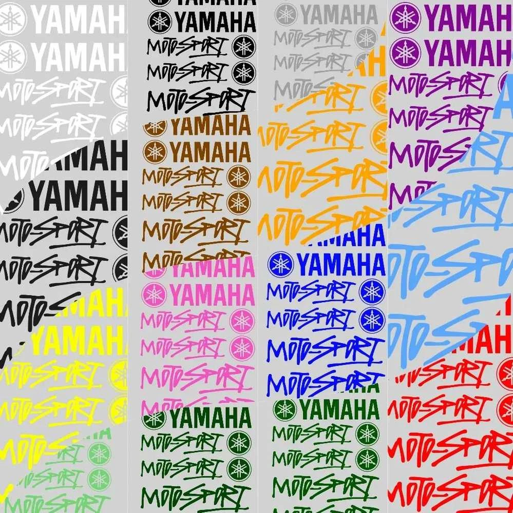 Yamaha Moto-Sport lipdukų rinkinys motociklo vinilo lipdukai