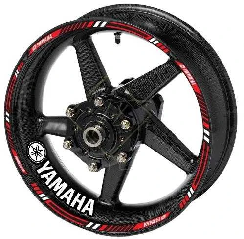 YAMAHA ratų lipdukų juostos – tvirtas ir matomas komplektas