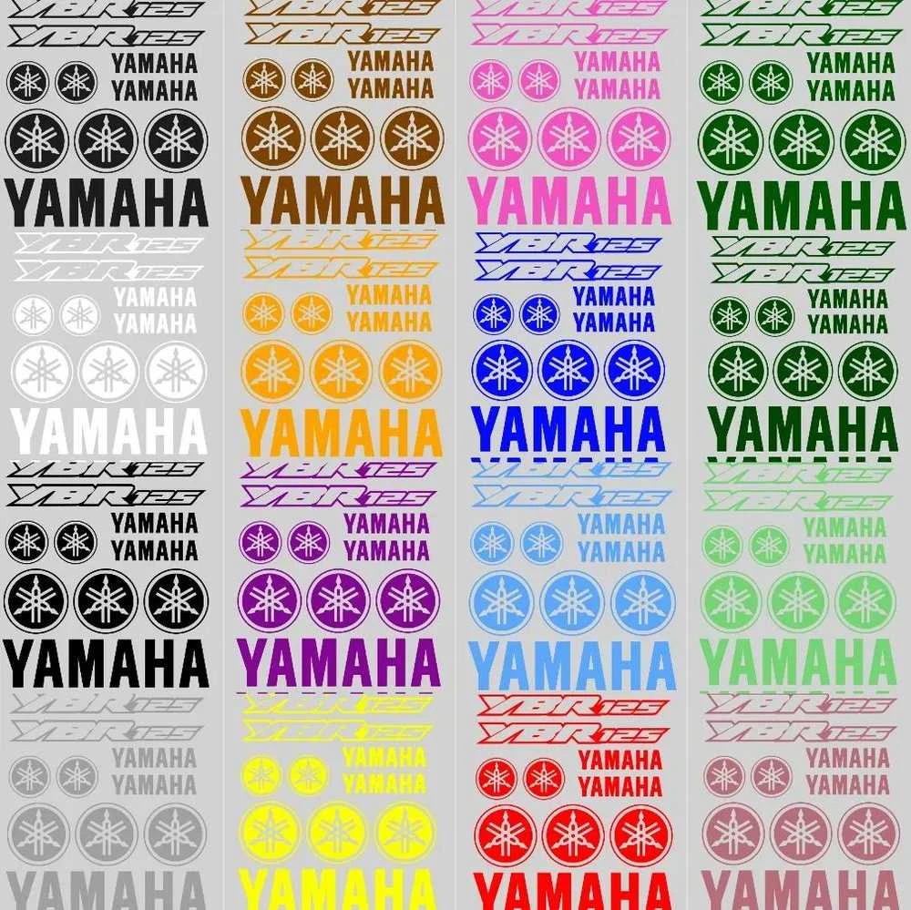 Yamaha YBR 125 lipdukų rinkinys motociklo vinilo lipdukai